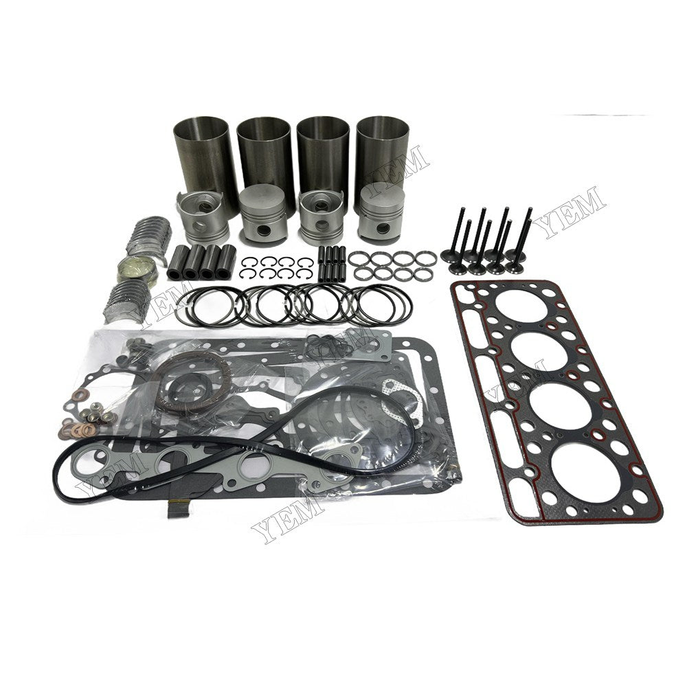 V1501 Engine Overhaul Rebuild Kit For Kubota Foe Kubota