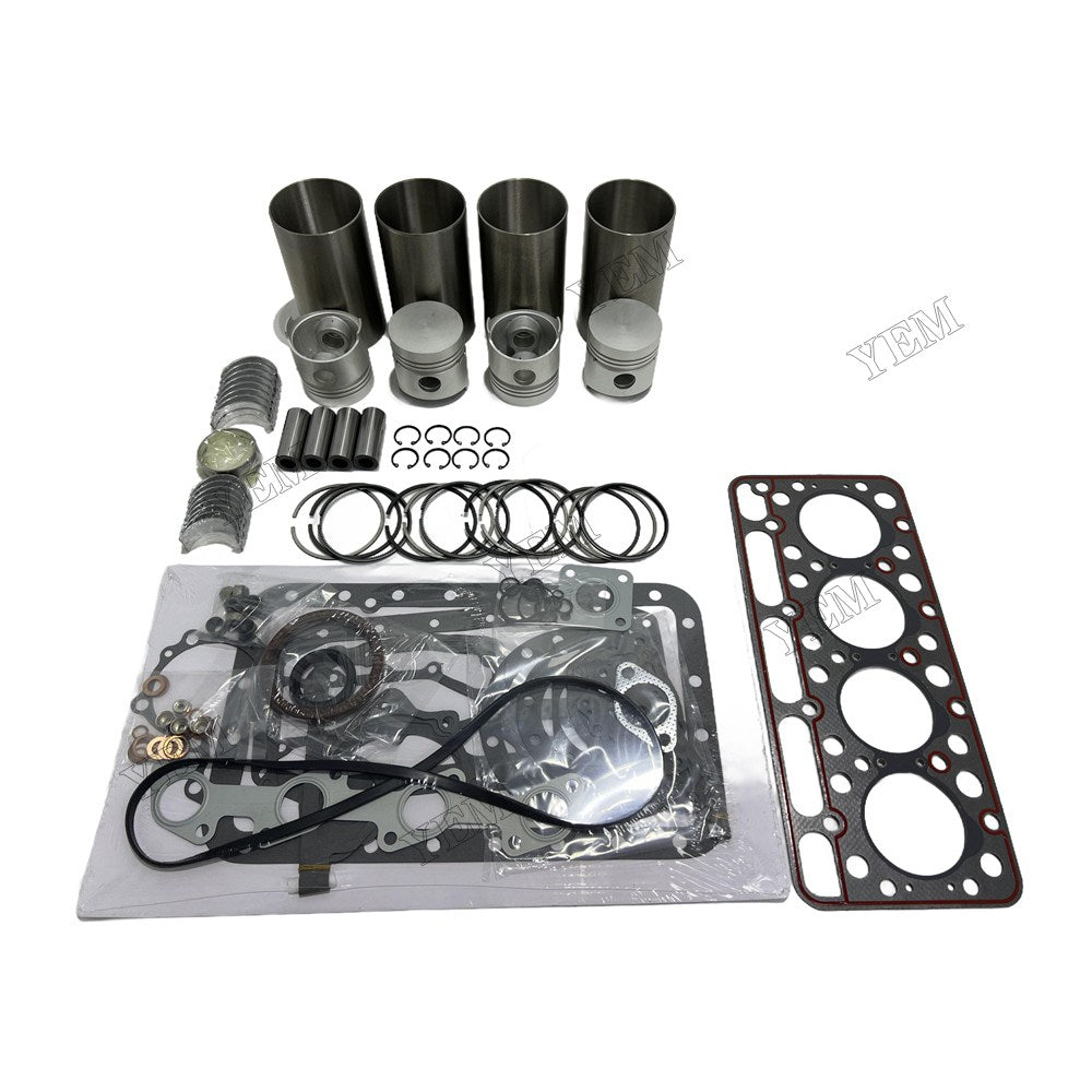 V1501 Complete Engine Rebuild Kit With Gasket Bearing For Kubota Foe Kubota