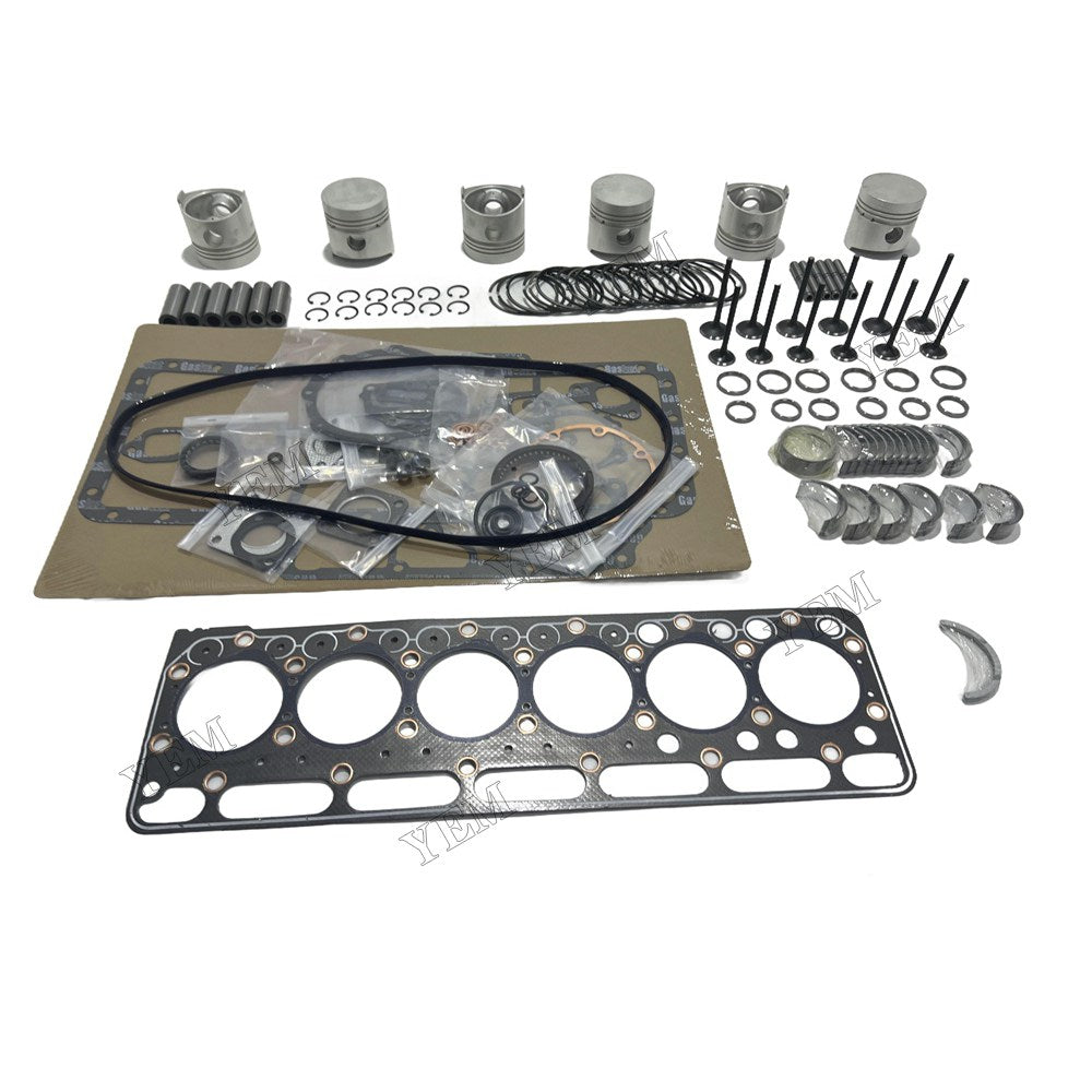 S2600 Piston W Ring Kit Gasket Set Main Connecting rod bearings Set Valve Train For Kubota Foe Kubota