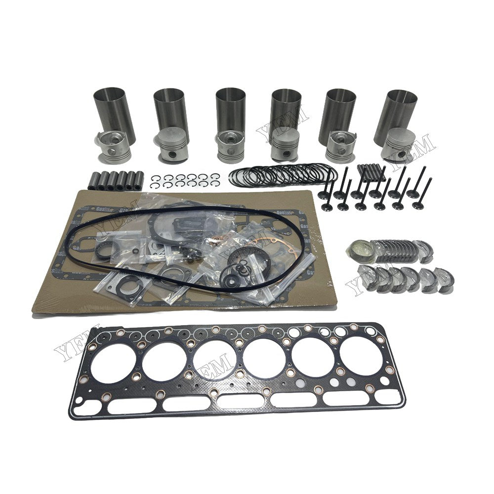 Engine Overhaul Kit Main And Rod bearings Gasket Set Valve Guide For Kubota S2802 Engine Foe Kubota