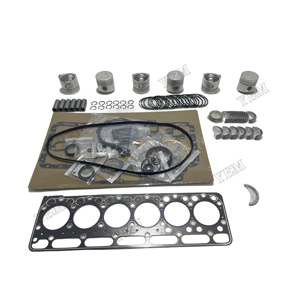 Piston With ring set Gasket kit main and connecting rod bearings Set For Kubota S2802 Engine Foe Kubota