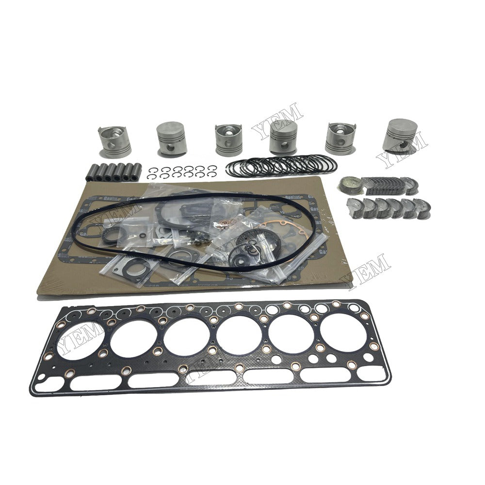 S2802 Piston and piston ring set Gasket kit main and connecting rod bearings For Kubota Foe Kubota