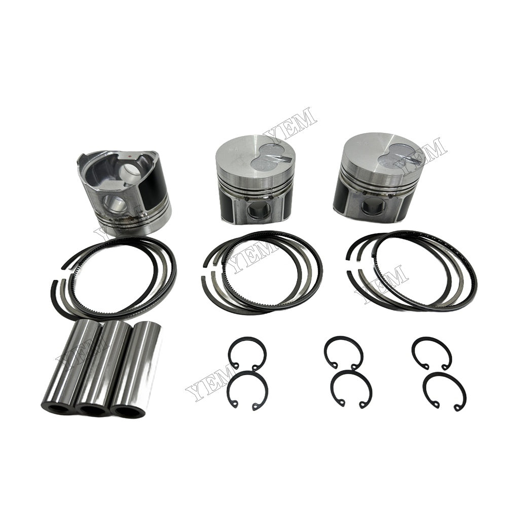 Piston and piston ring set For Yanmar 3YM20 Engine Foe Yanmar