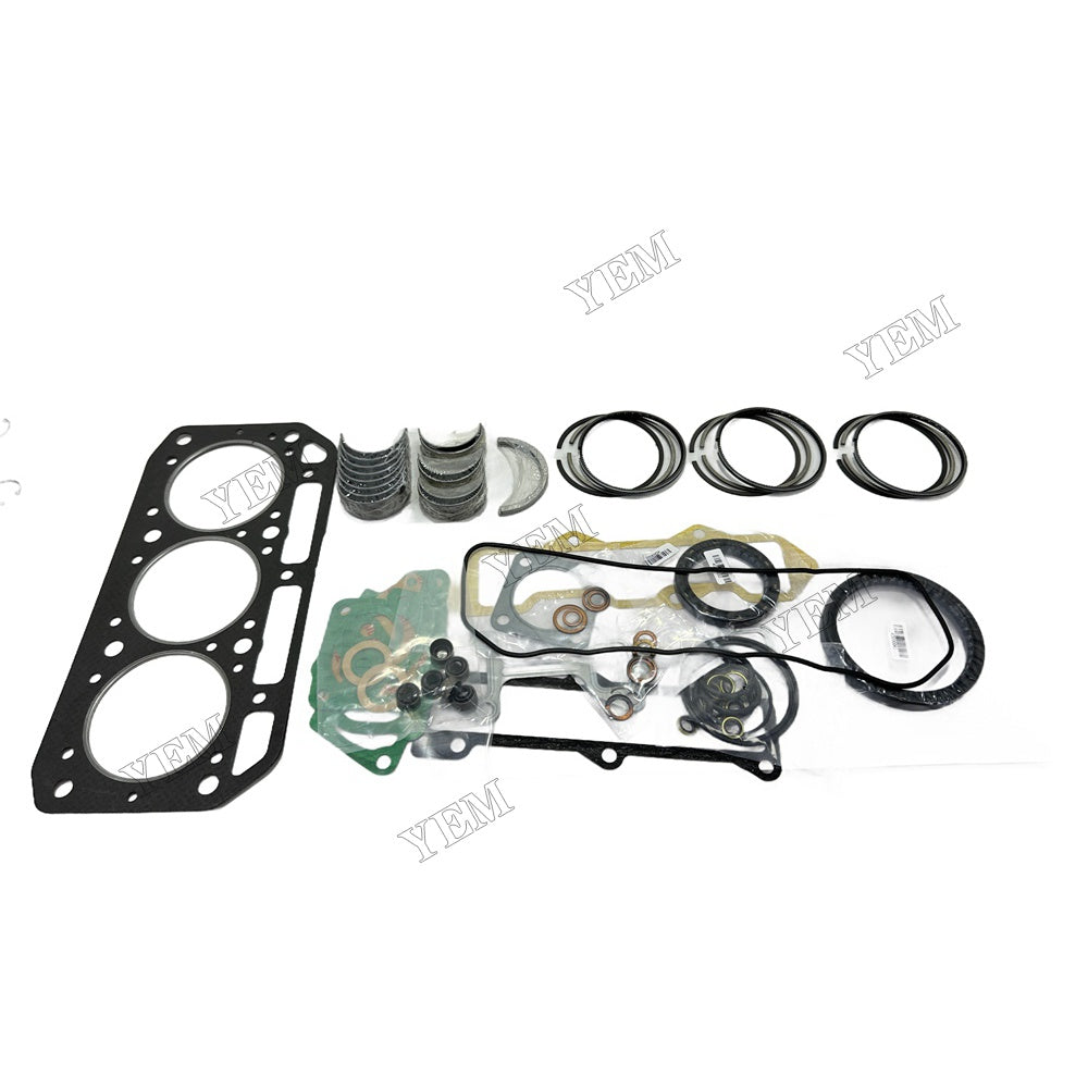 3TNE84 Piston ring set Gasket kit Crankshaft and Rod Bearings Set For Yanmar Foe Yanmar