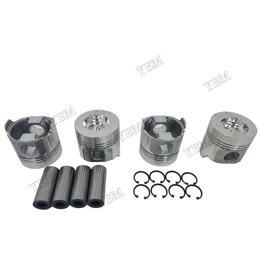 Piston and piston ring set For Yanmar 4TN100 Engine Foe Yanmar