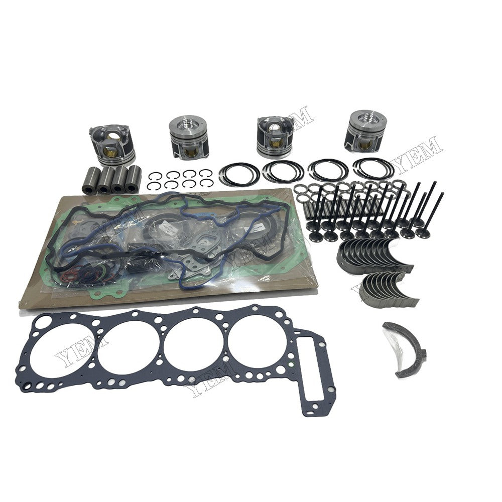 16V J05E Piston W Ring Kit Gasket Set Main Connecting rod bearings Set Valve Train For Hino Foe Hino