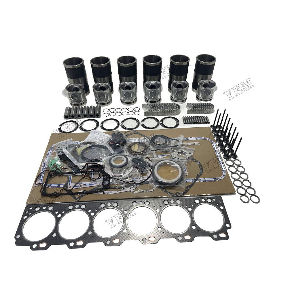 24V 6CT Overhaul Rebuild Kit Gasket Main and Connecting rod bearings Valve Kit For Cummins Foe Cummins