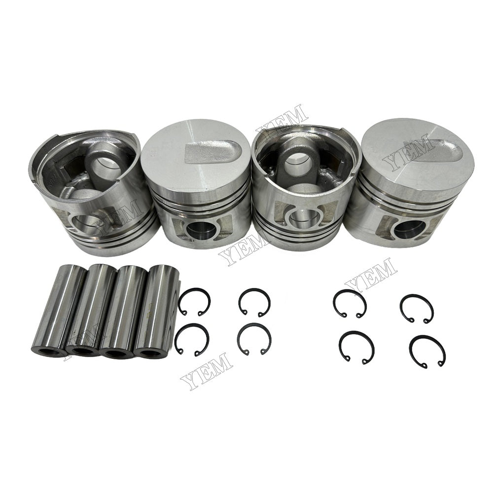 S4E Piston and piston ring set For Mitsubishi Foe Mitsubishi