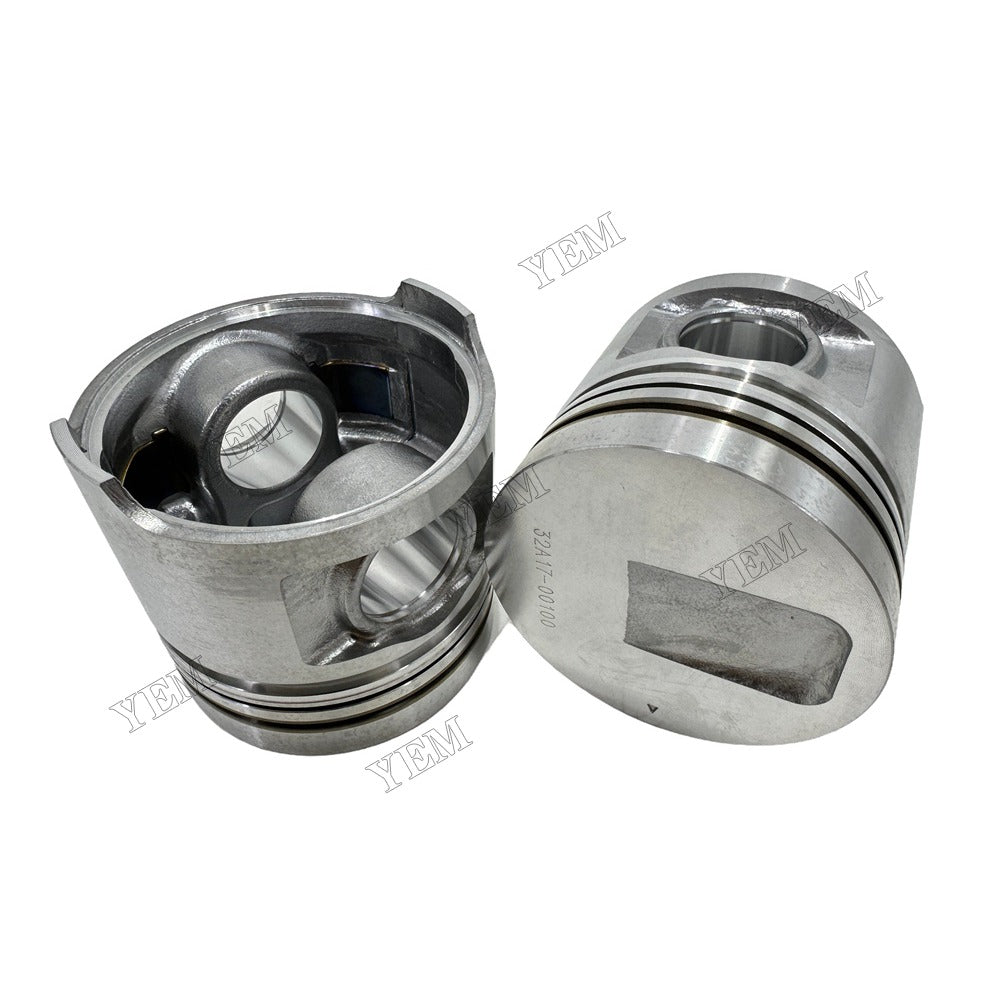 Piston and piston ring set For Mitsubishi S6S Engine Foe Mitsubishi