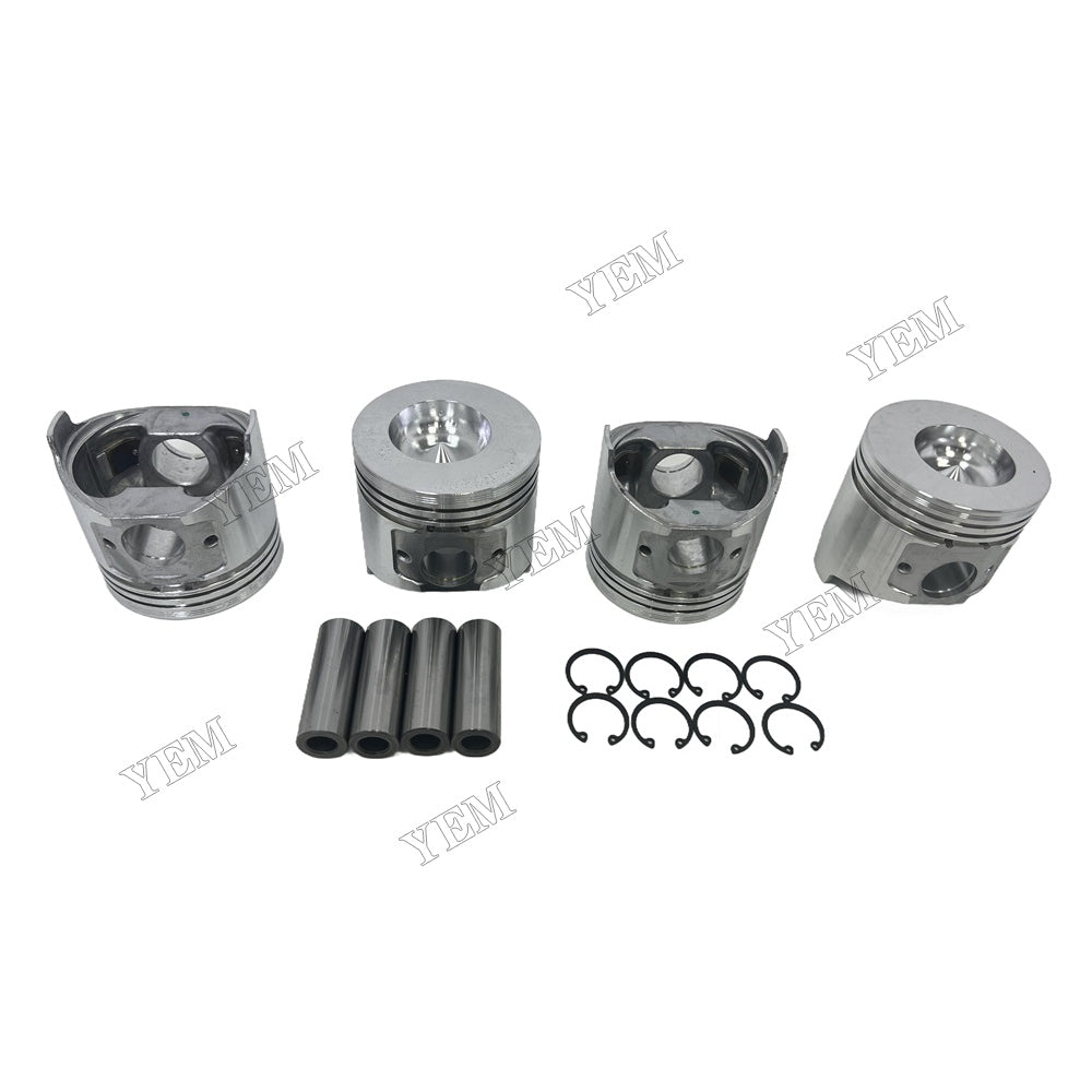 Piston and piston ring set For Yanmar 4TNE86 Engine Foe Yanmar