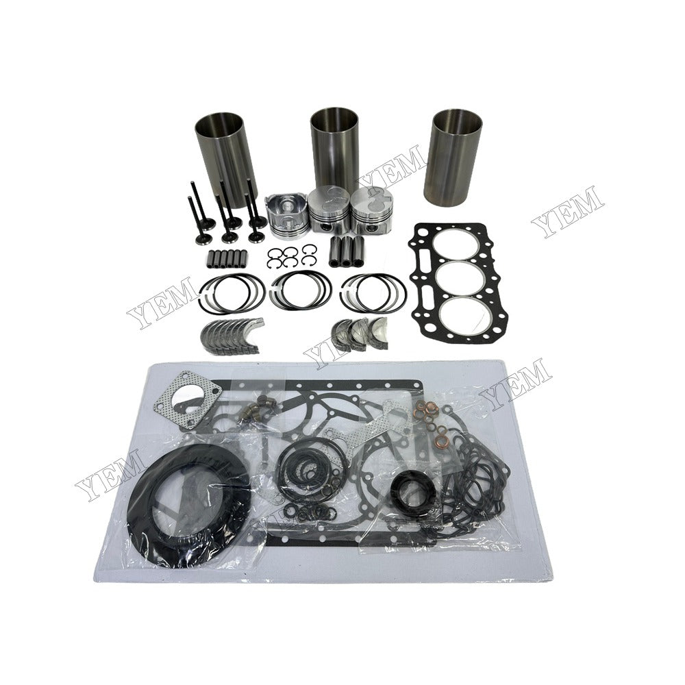 Engine Overhaul Kit Main And Rod bearings Gasket Set Valve Guide For Perkins S773L Engine Foe Shibaura