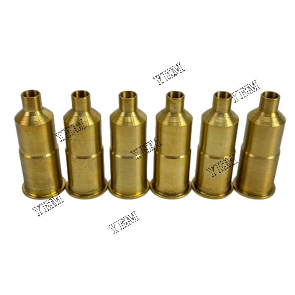 YEM Parts 6X Fuel Injector Sleeve N480-1170-Z5504 for Nissan FE6T FE6 NE6 FD6 UD Engine