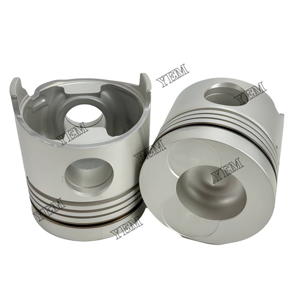 YEM Parts 6X 13216-1370 Piston std size 124mm For Hino EM100 diesel engine Engine For Hino