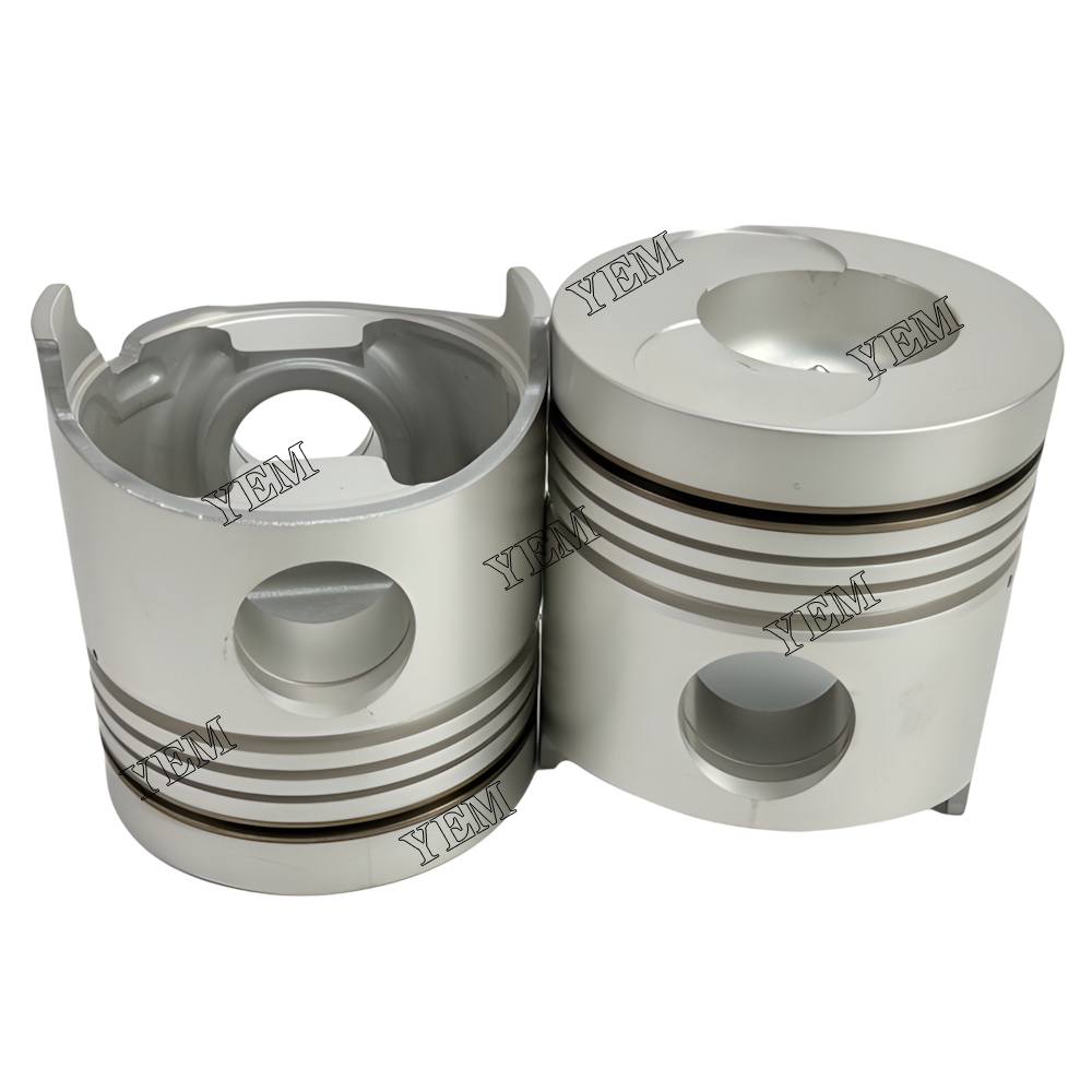 YEM Parts 6X 13216-1370 Piston std size 124mm For Hino EM100 diesel engine Engine For Hino