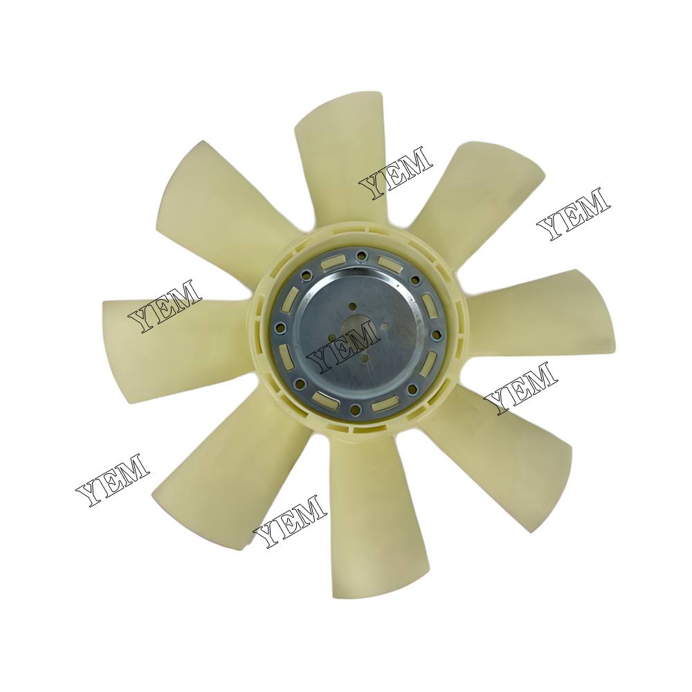 YEM Parts Fan Blade 8 Blade 4 holes For Hino EM100 diesel engine Engine