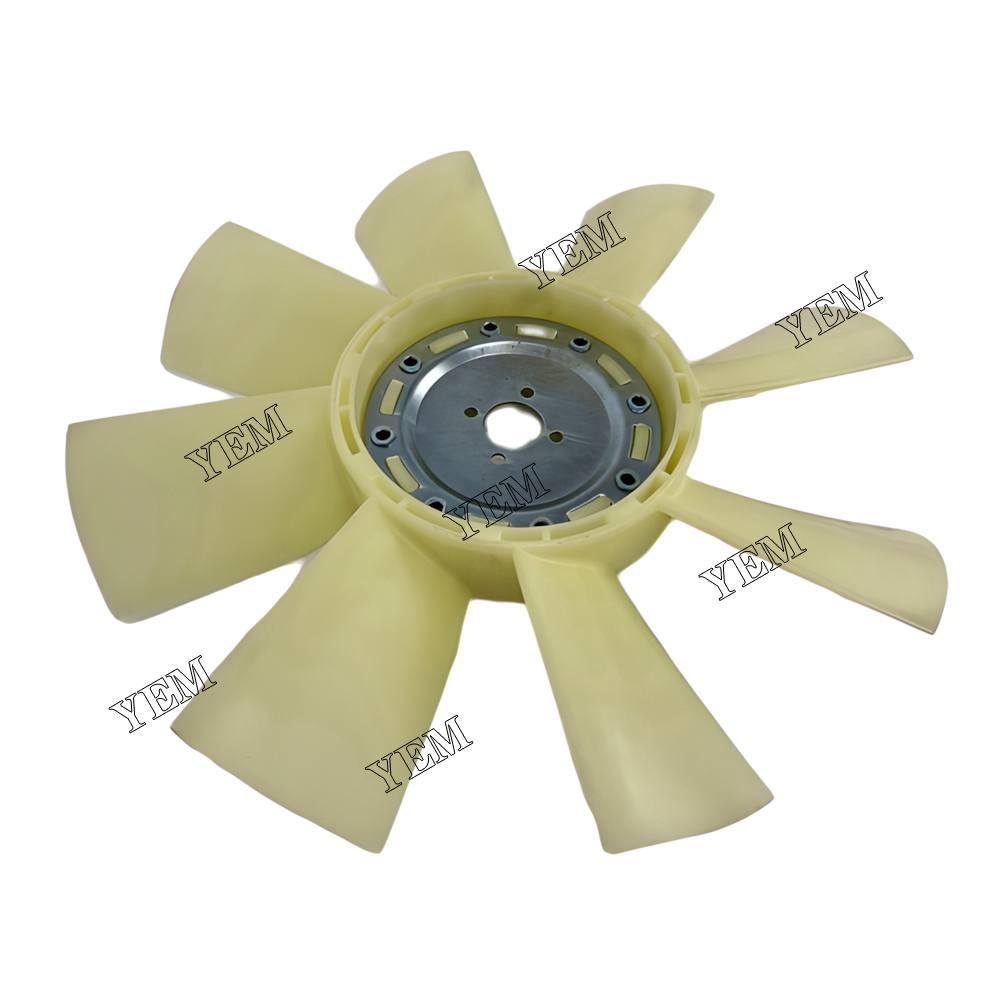 YEM Parts Fan Blade 8 Blade 4 holes For Hino EM100 diesel engine Engine