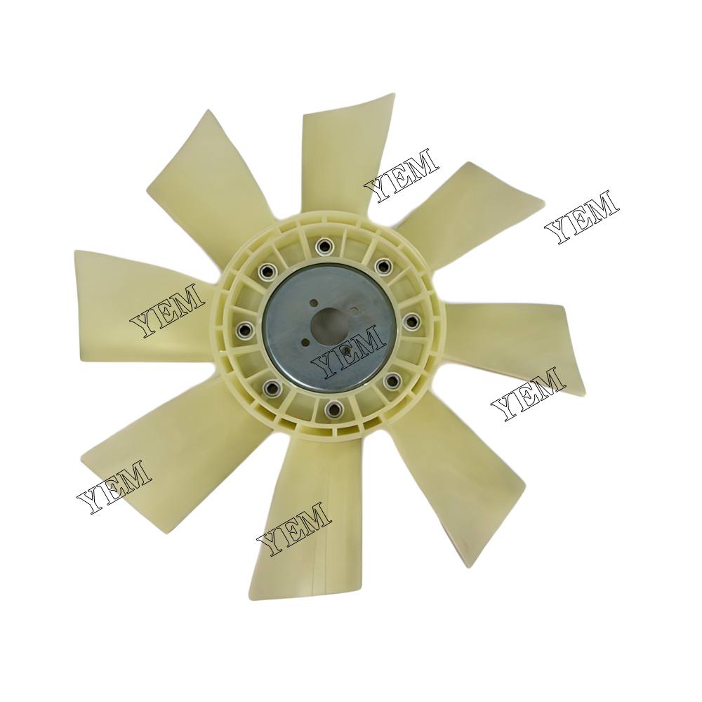 YEM Parts Fan Blade 8 Blade 4 holes For Hino EM100 diesel engine Engine