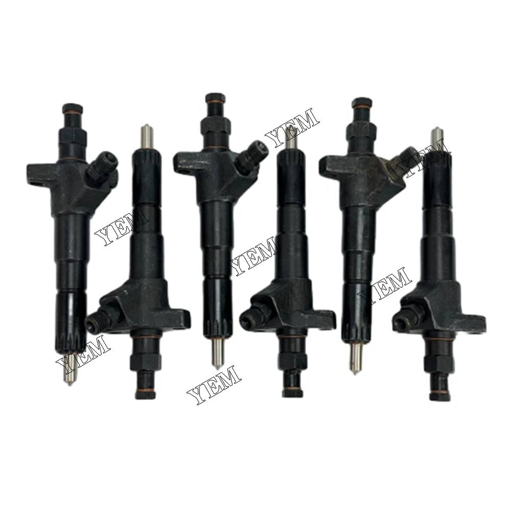 YEM Parts 6X ME440071 Fuel Injector For Mitsubishi 6D16 Hidromek HMK 300 LC excavator For Mitsubishi