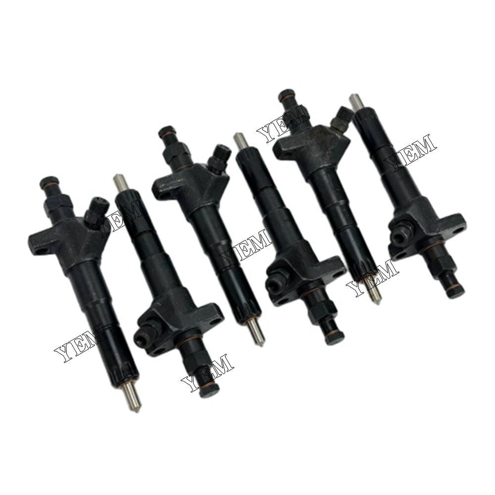 YEM Parts 6X ME440071 Fuel Injector For Mitsubishi 6D16 Hidromek HMK 300 LC excavator For Mitsubishi
