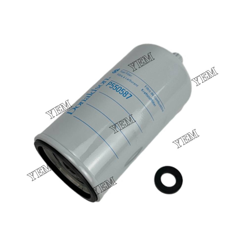 YEM Parts P550587 Donaldson Fuel Filter Water Separator Spin-On (Replaces 87803194) For Deutz
