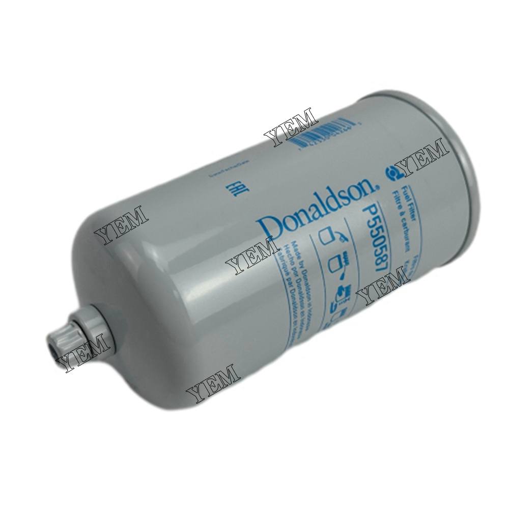 YEM Parts P550587 Donaldson Fuel Filter Water Separator Spin-On (Replaces 87803194) For Deutz