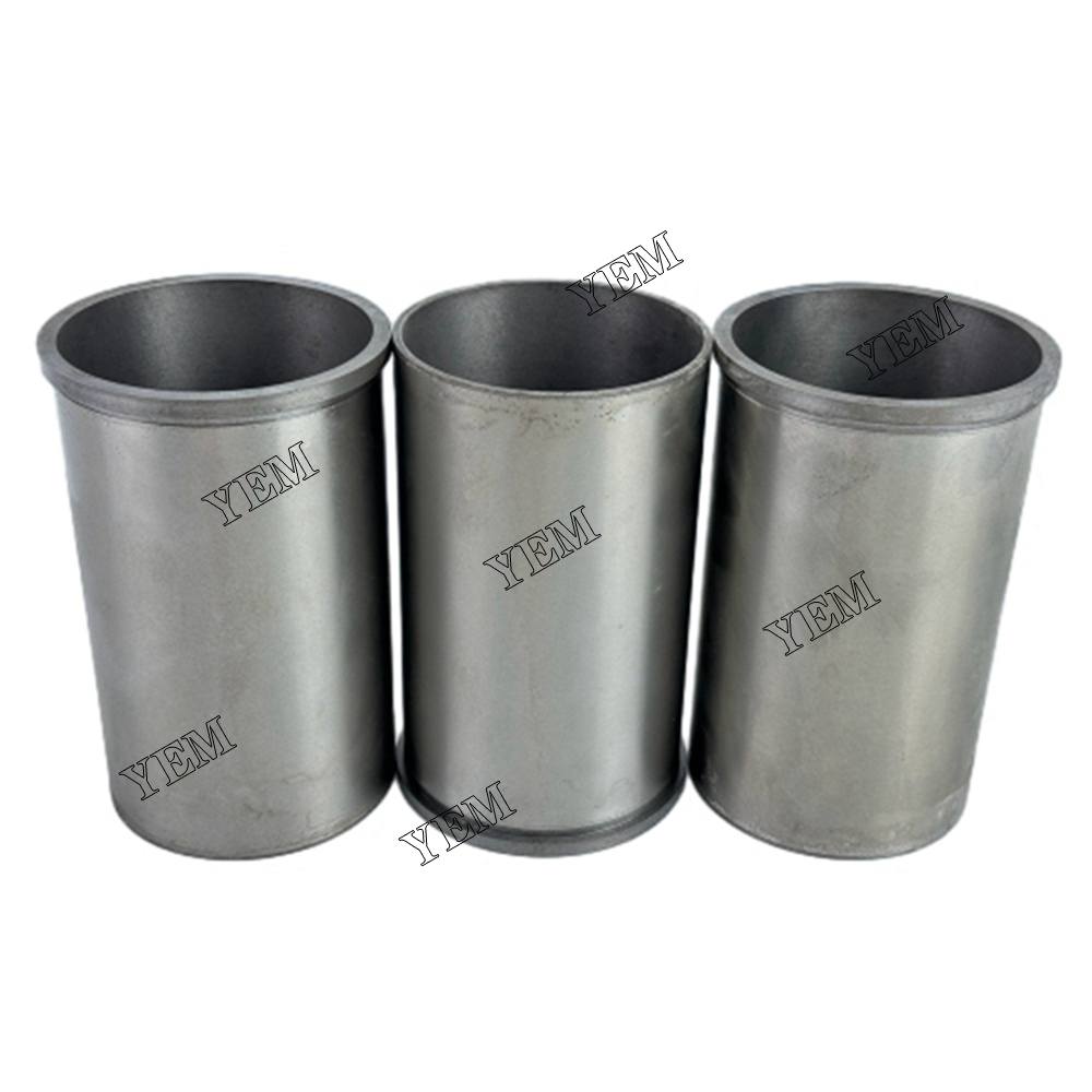 YEM Parts 3X Cylinder Liner For Komatsu 3D84 PW30-1 excavator Engine