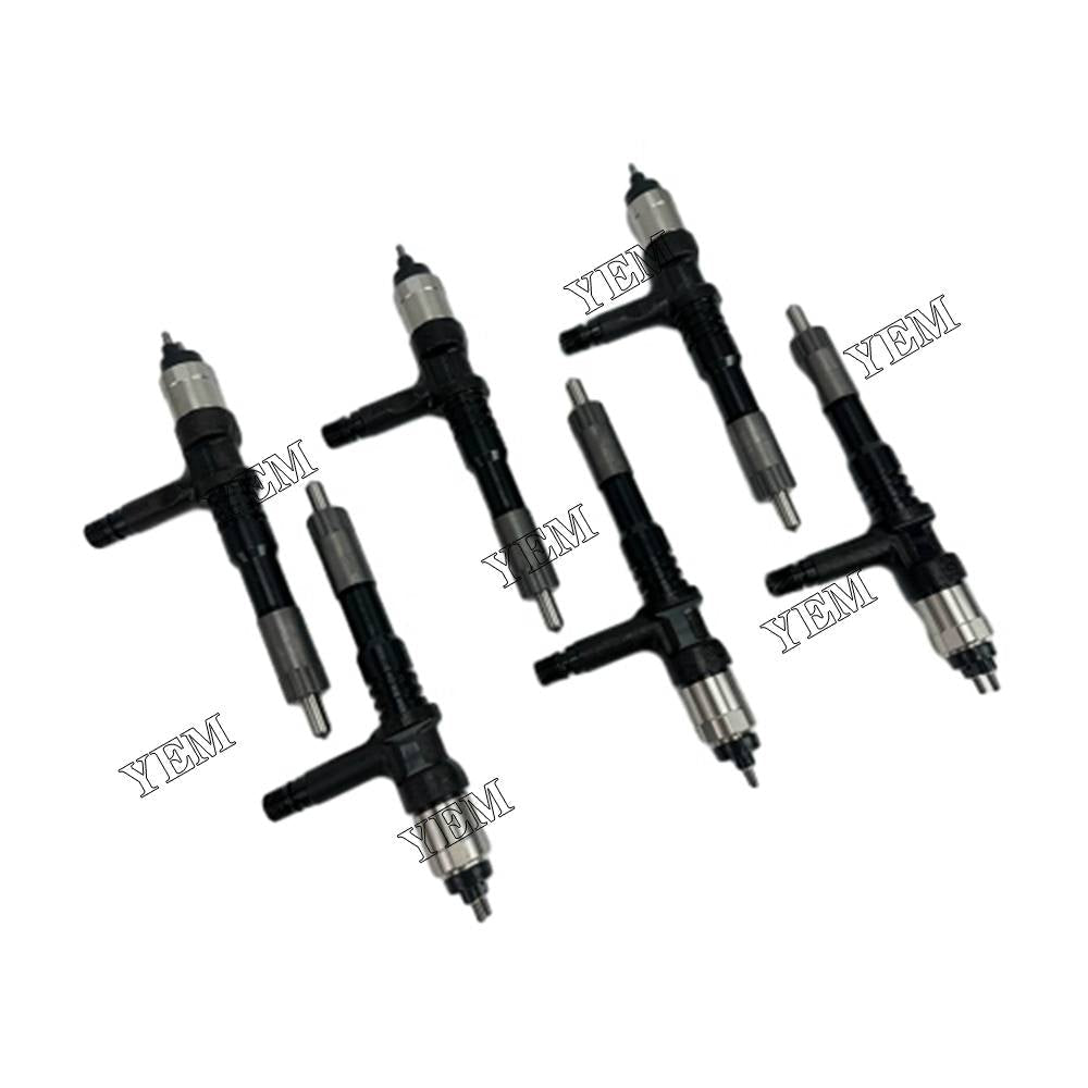 YEM Parts For Komatsu 6D125 Fuel Injector R6252-11-3100 Reman For Komatsu