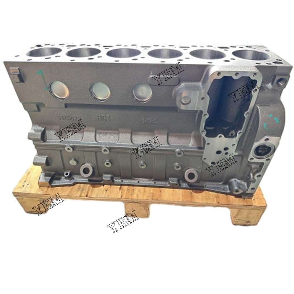 YEM Parts Cylinder Block For Cummins QSB5.9 Linde H 160/1200 D Blade forklift Engine