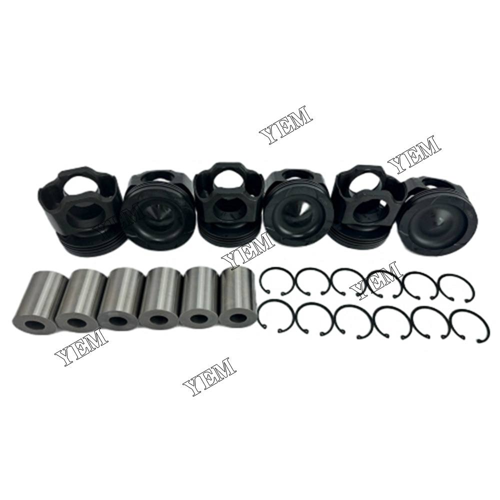 YEM Parts 4357149 Piston for cummins machinery engine parts X15 ISX15 QSX15 For Cummins