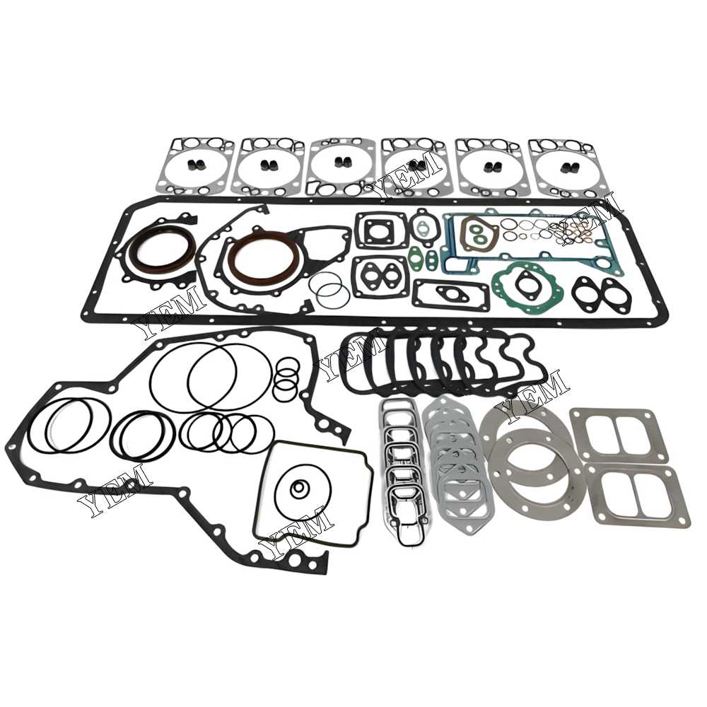 YEM Parts Full Gasket Kit For Doosan D2876 excavator diesel engine For Doosan