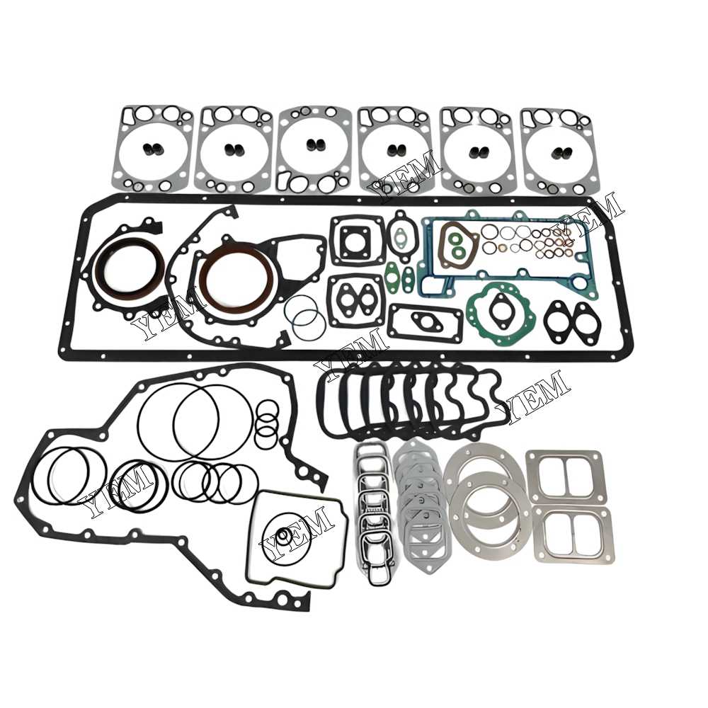 YEM Parts Full Gasket Kit For Doosan D2876 excavator diesel engine For Doosan