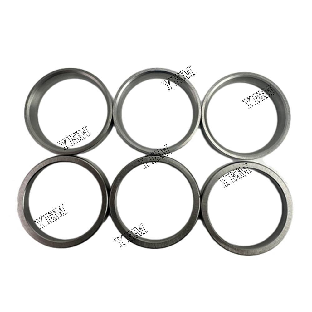 YEM Parts 6X Intake Valve Seat For Doosan D2876 diesel engine spare parts