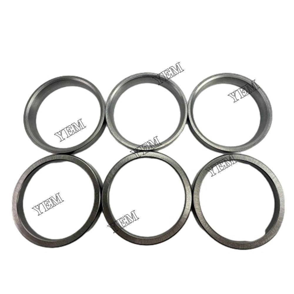 YEM Parts 6X Intake Valve Seat For Doosan D2876 diesel engine spare parts For Doosan