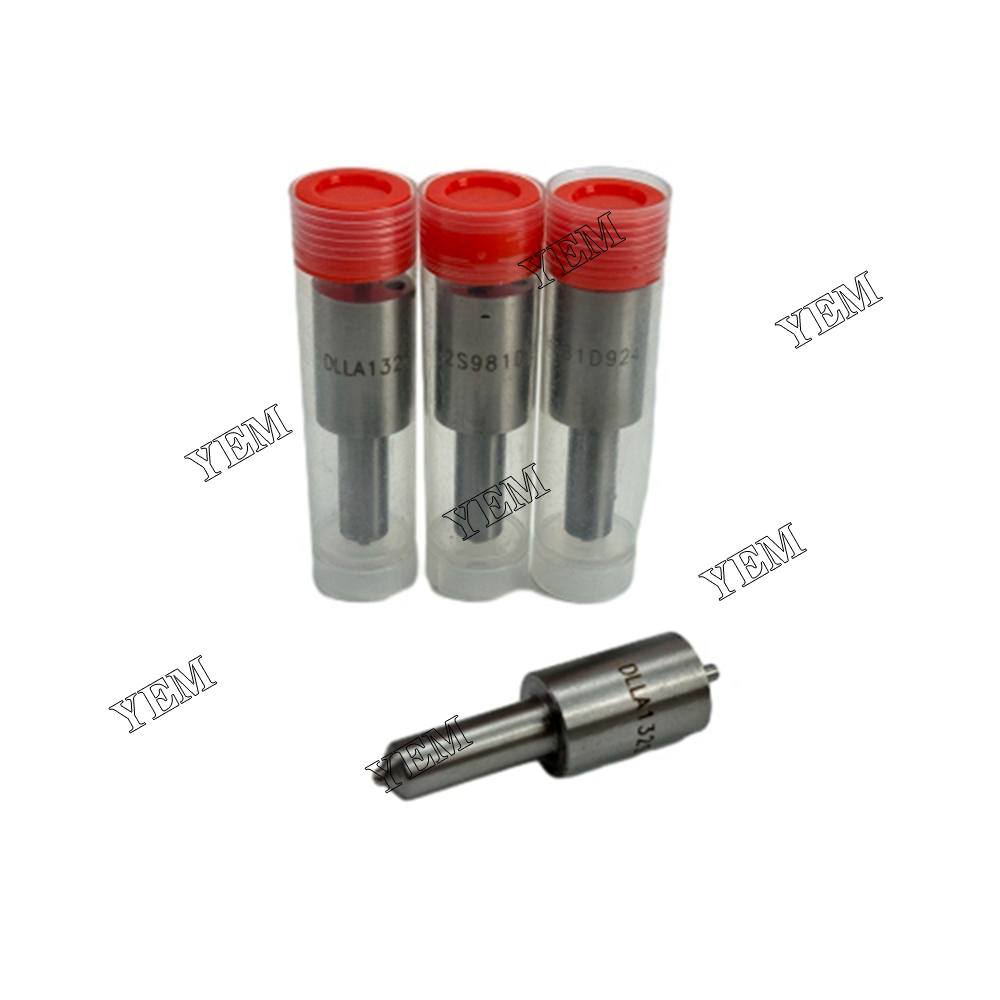 YEM Parts 4x Fuel Injector Nozzle 0DLLA132S981 for LIEBHERR D924 D924 For Liebherr