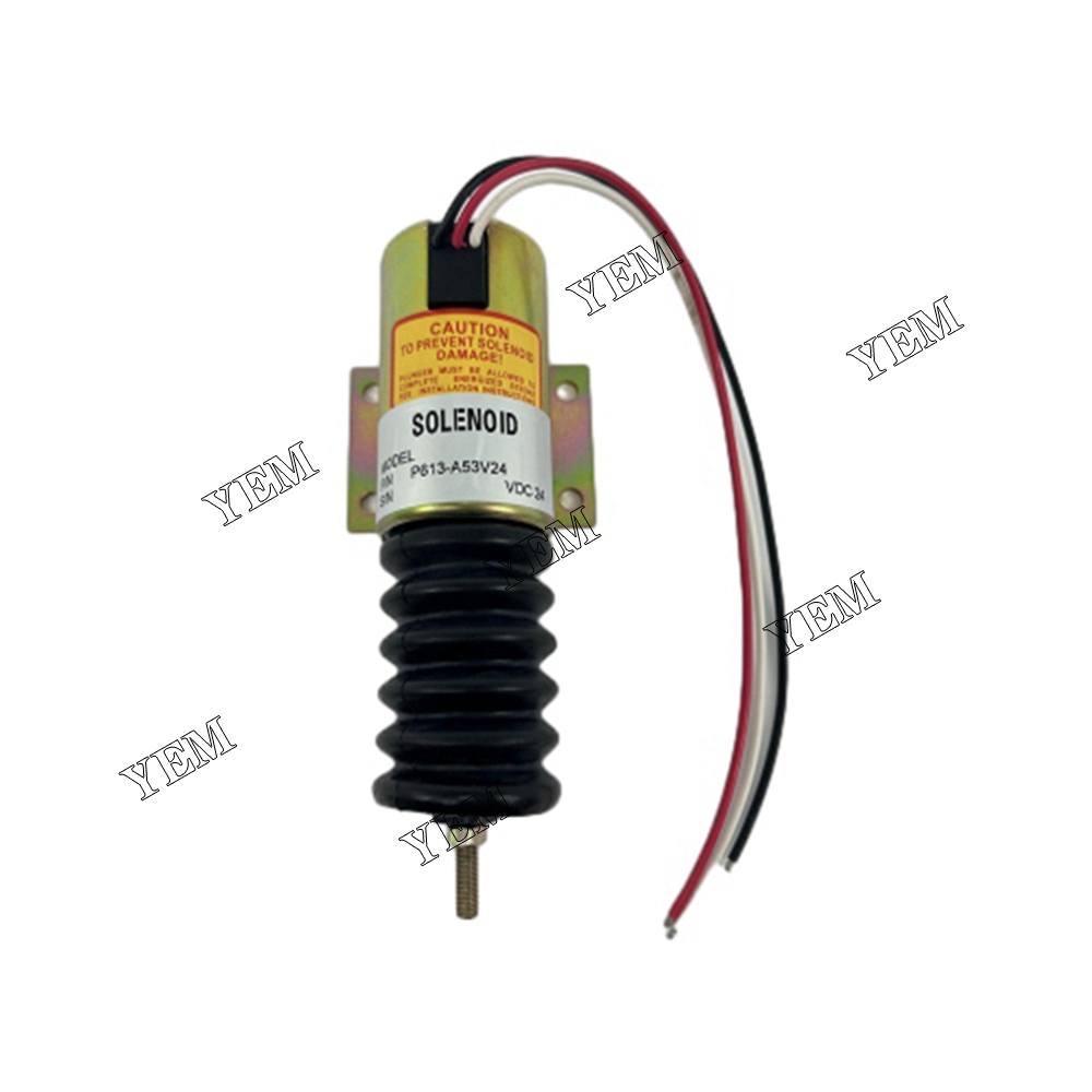 YEM Parts 24V Solenoid 307-5598 for CAT 3204 3304 3304B 3306 3306B 3406 3406B E330B E330C For Caterpillar
