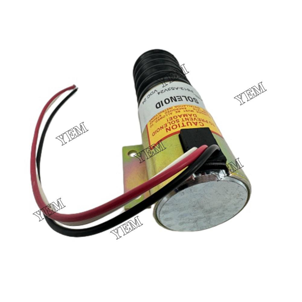 YEM Parts 24V Solenoid 307-5598 for CAT 3204 3304 3304B 3306 3306B 3406 3406B E330B E330C For Caterpillar