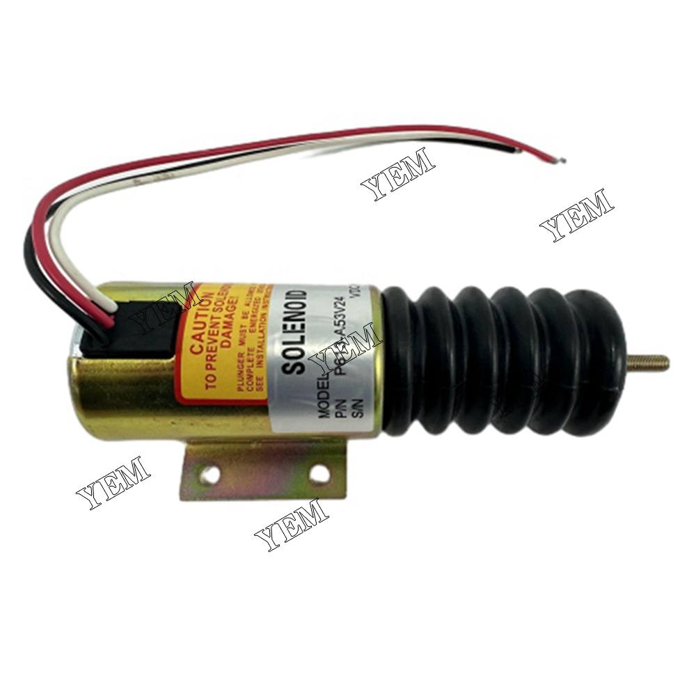 YEM Parts 24V Solenoid 307-5598 for CAT 3204 3304 3304B 3306 3306B 3406 3406B E330B E330C For Caterpillar