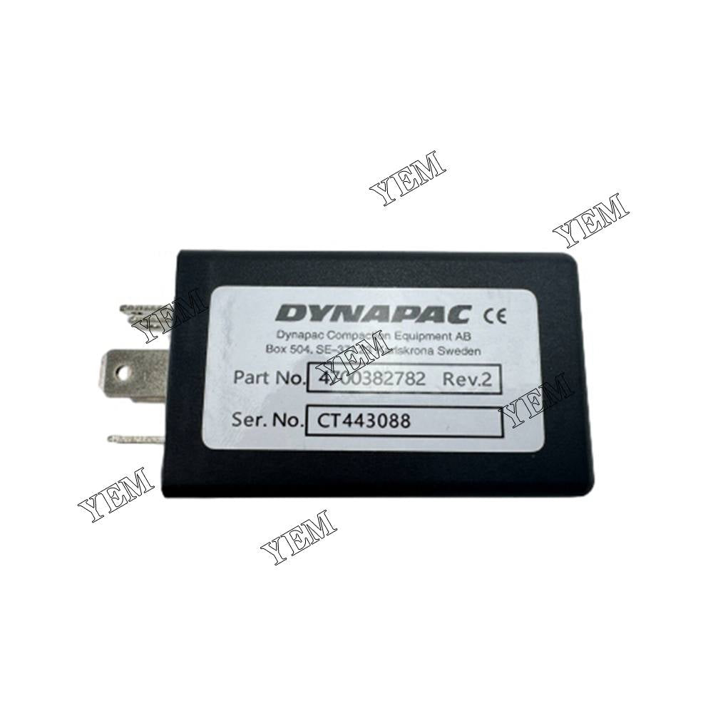 YEM Parts 9 Pins Roller Grader VBS Relay 4700382782 For Dynapac 382782 CC422 CC522 CC622 YEMPARTS