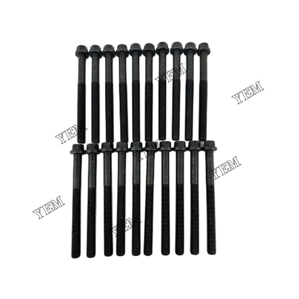 YEM Parts 20X 12200620 Cylinder Head Bolt For Weichai WP6D4158E Engine