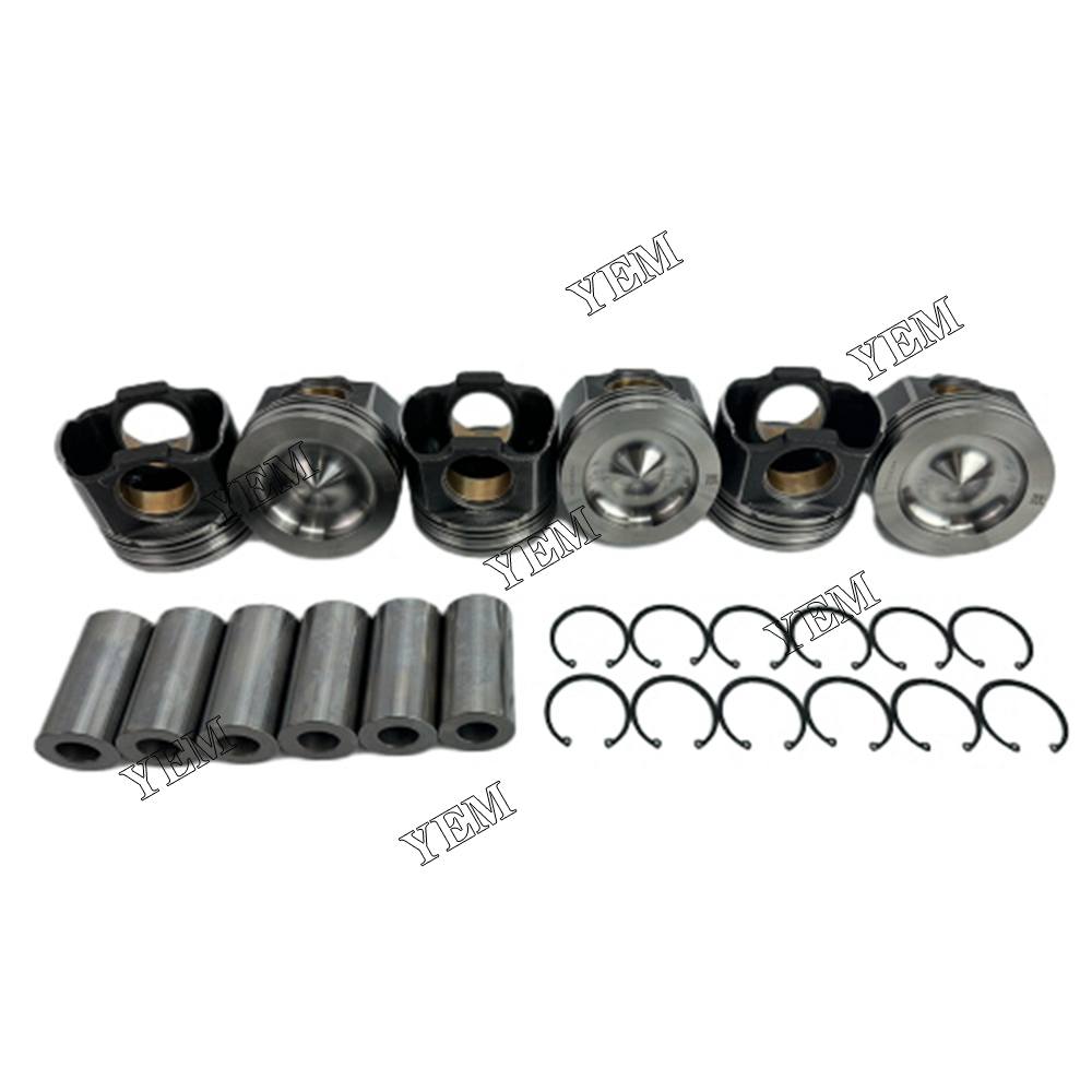 YEM Parts 6X RE529264 Piston std size 118.3mm For John Deere 6090 Engine