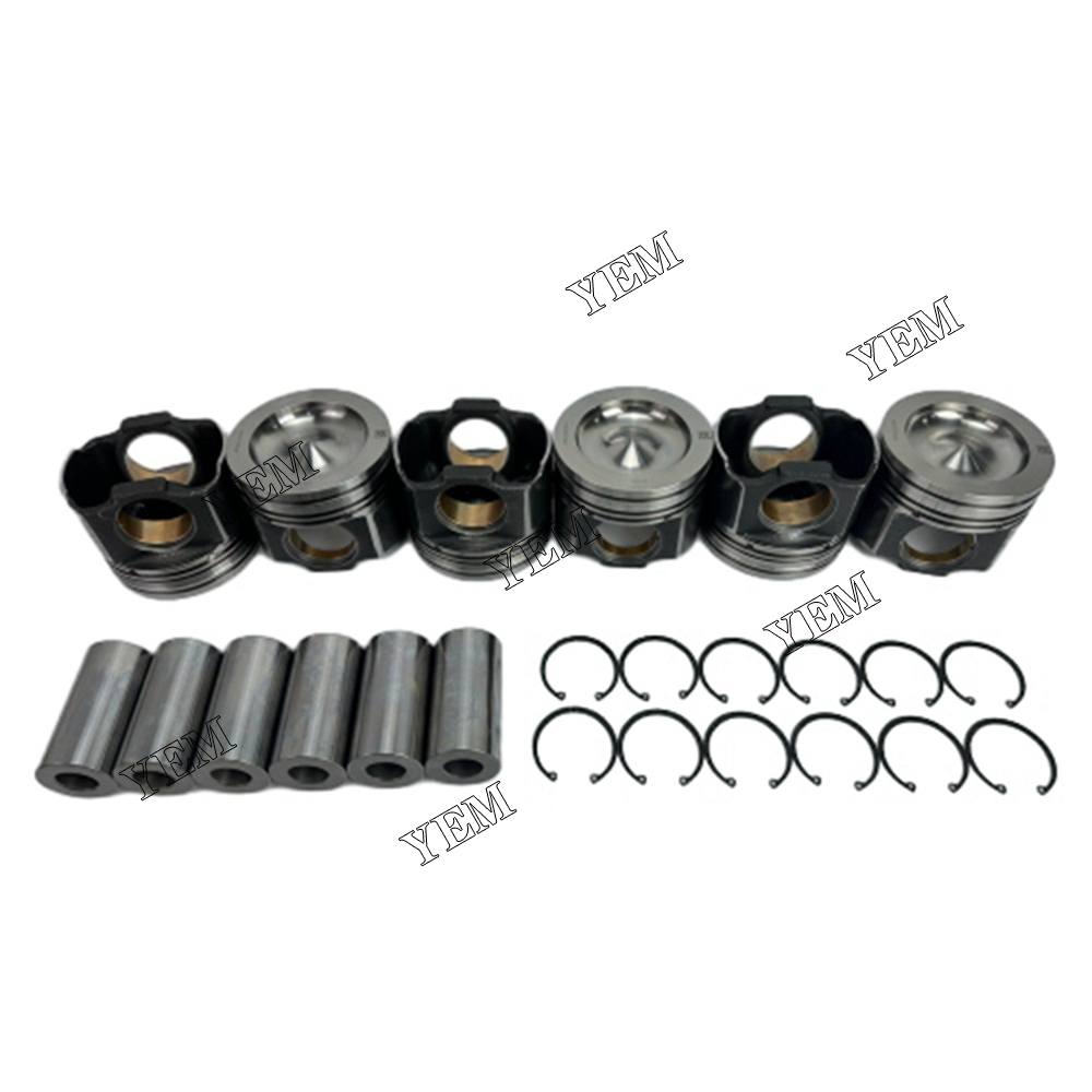 YEM Parts 6X RE529264 Piston std size 118.3mm For John Deere 6090 Engine For John Deere