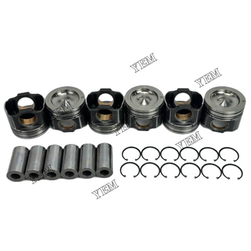 YEM Parts 6X RE529264 Piston std size 118.3mm For John Deere 6090 Engine For John Deere