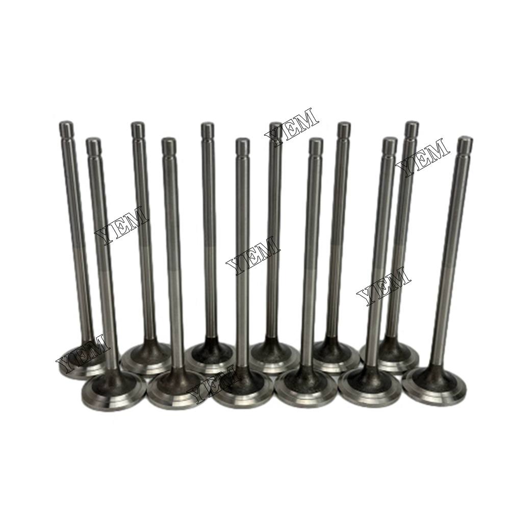 YEM Parts R520224 Intake & Exhaust Valve For John Deere 6090 Engine (Fit For One Engine)