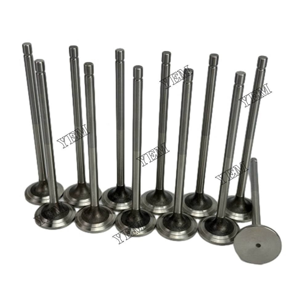 YEM Parts R520224 Intake & Exhaust Valve For John Deere 6090 Engine (Fit For One Engine) For John Deere