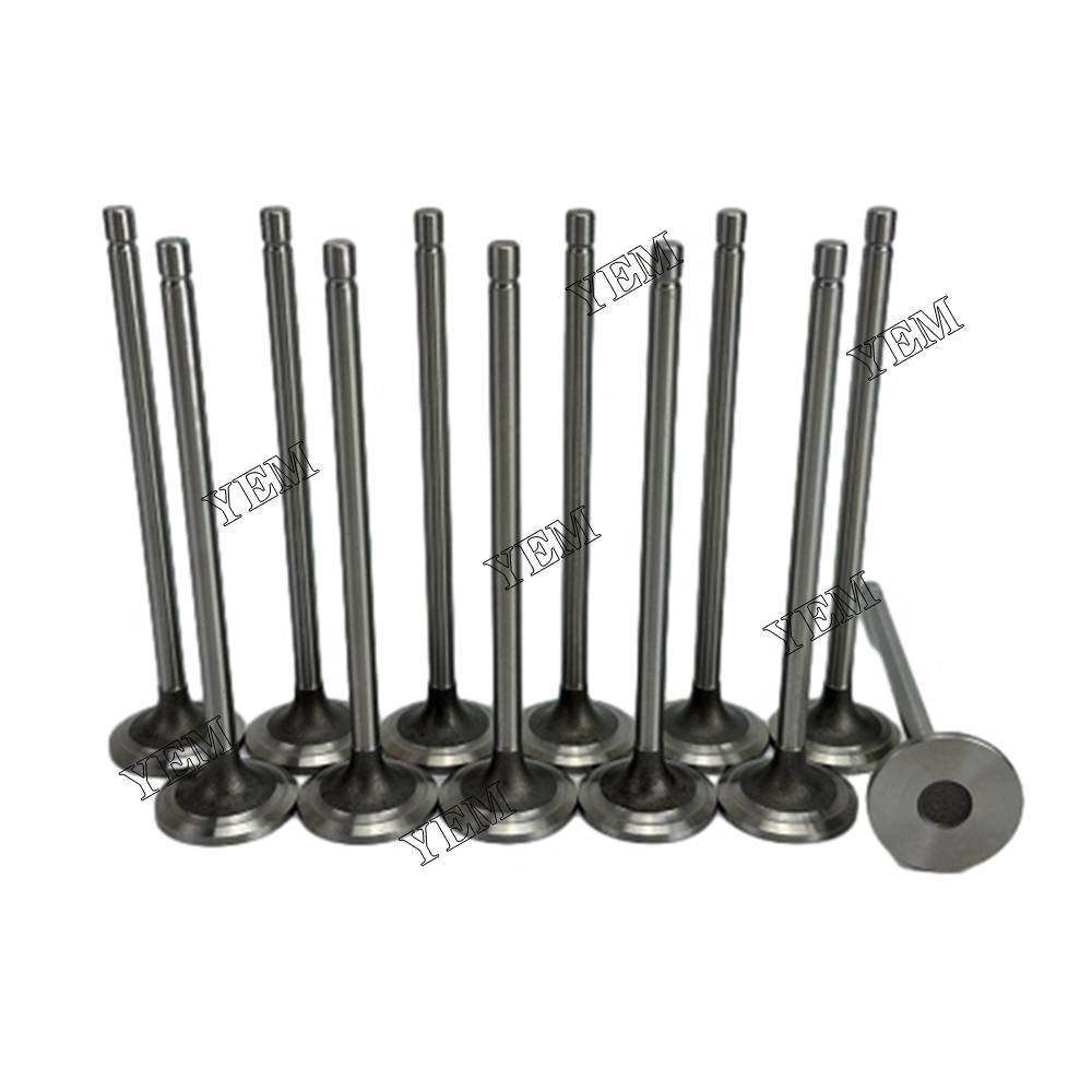 YEM Parts R520223 Intake & Exhaust Valve For John Deere 6090 Engine (Fit For One Engine) For John Deere