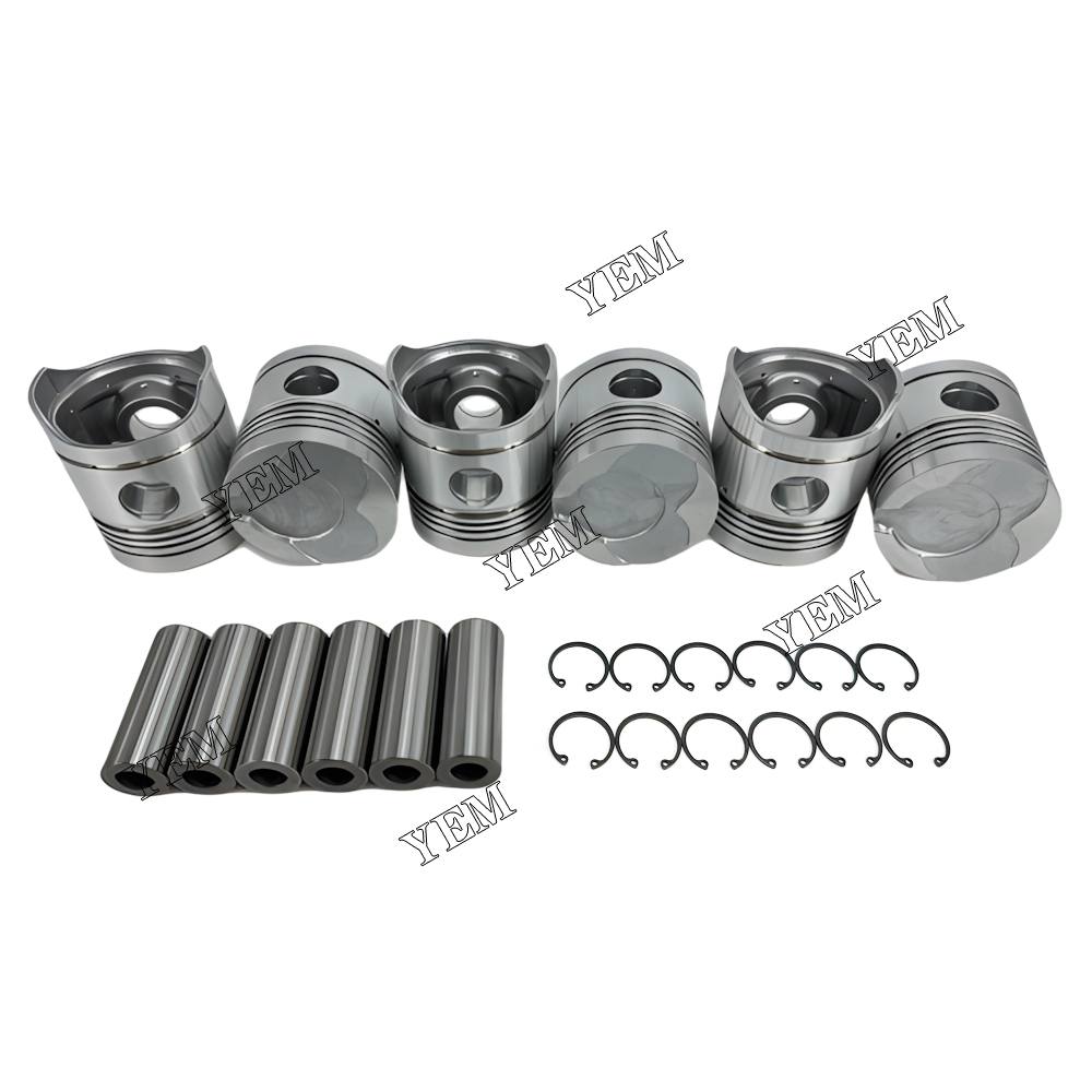YEM Parts 6X 13216-1120 Piston STD 90mm For Hino DM100 heavy truck Engine For Hino
