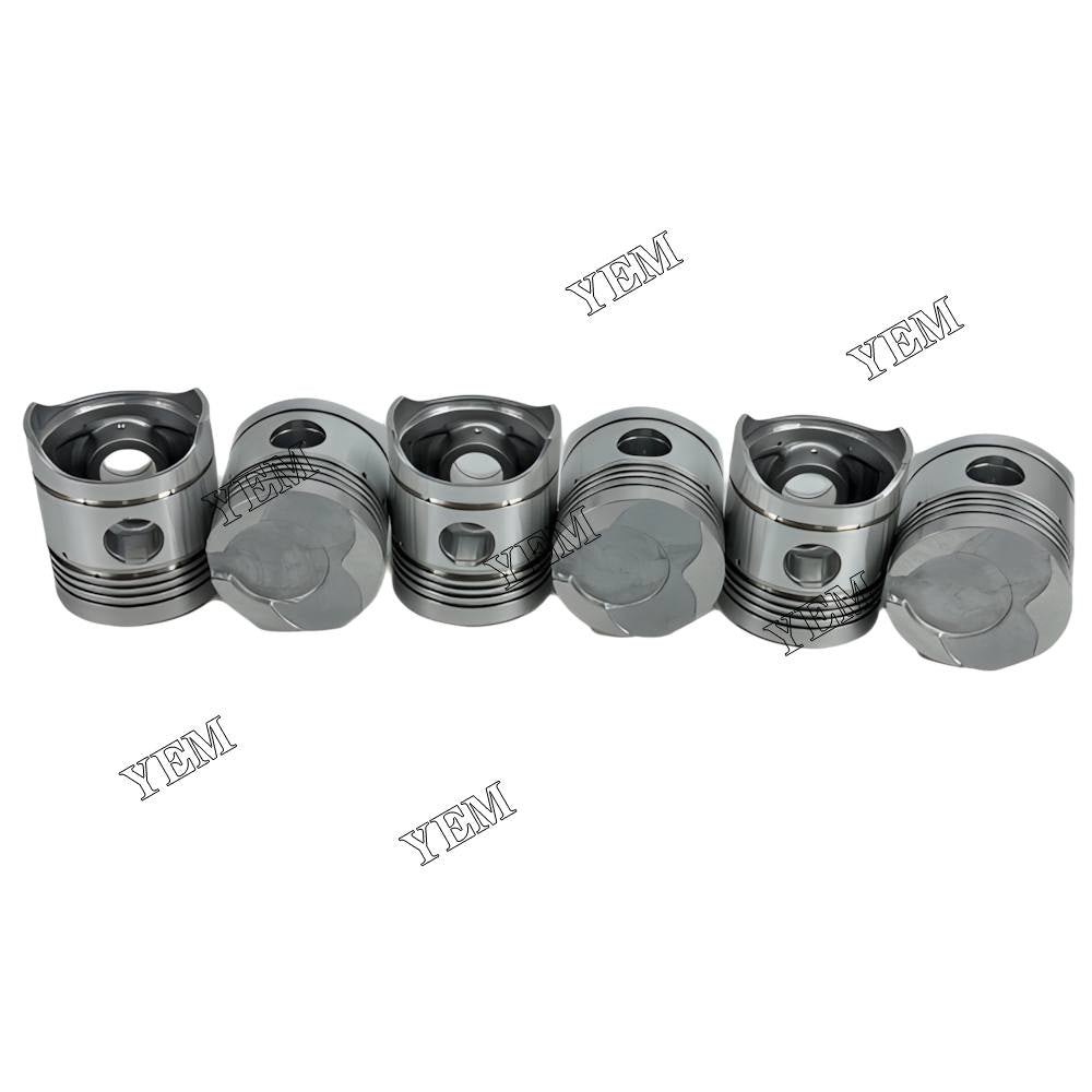 YEM Parts 6X 13216-1120 Piston STD 90mm For Hino DM100 heavy truck Engine For Hino