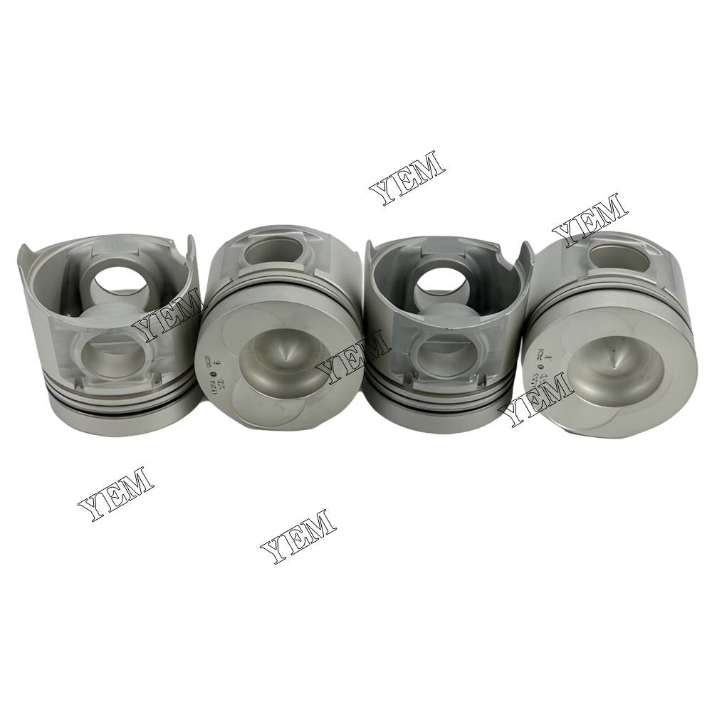YEM Parts 4X 13216-0020 Piston STD 104mm For Hino W04C heavy truck Engine For Hino