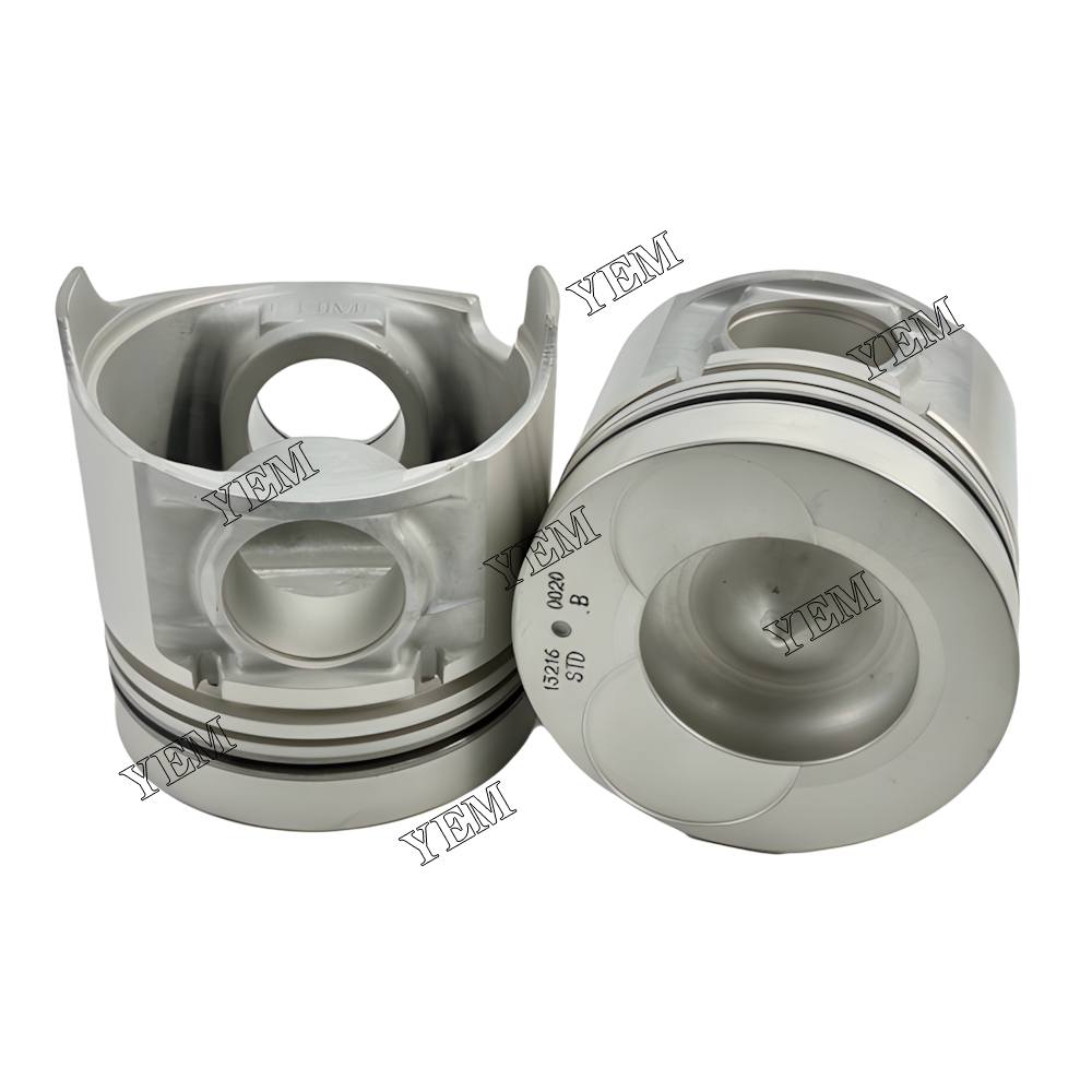 YEM Parts 4X 13216-0020 Piston STD 104mm For Hino W04C heavy truck Engine For Hino