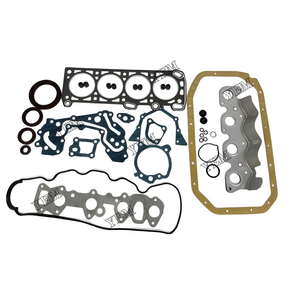YEM Parts MD997156 Full Gasket Kit For Mitsubishi 4G32 excavator diesel engine